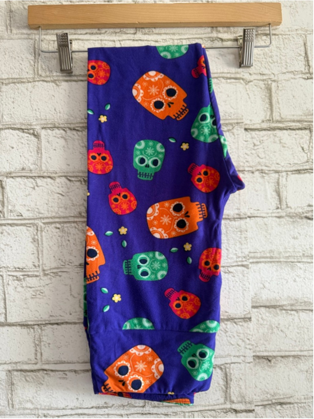 NEW Sugar Skull OS LulaRoe Leggings Small calavera de azúcar Day of the Dead
